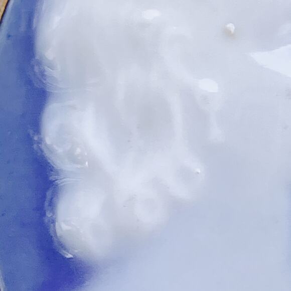 Antique Pate Sur Pate Porcelain Cameo Brooch GP Trombone Clasp 1890s-1910s - Picture 4 of 12